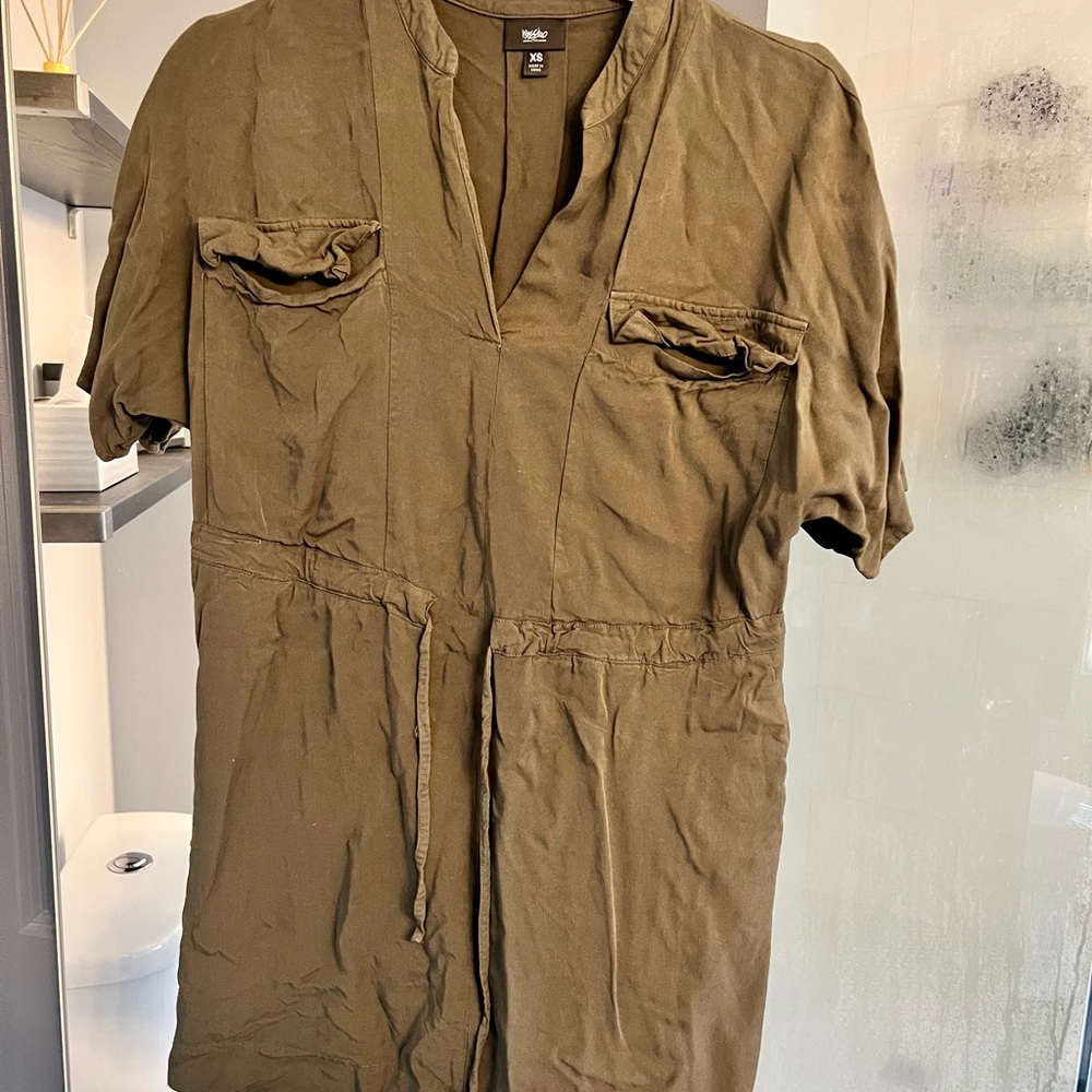 Target olive green dress